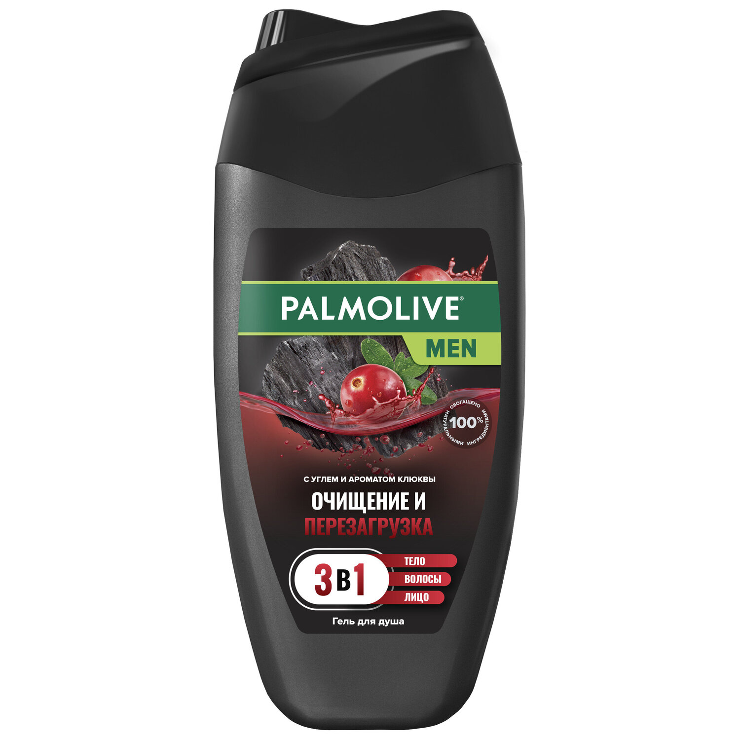 

Гель для душа тела и волос Palmolive Men Очищение и Перезагрузка 4в1 250 мл
