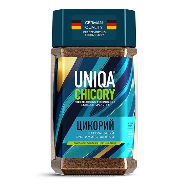 Цикорий Uniqa Chicory натуральный растворимый сублимированный 95г