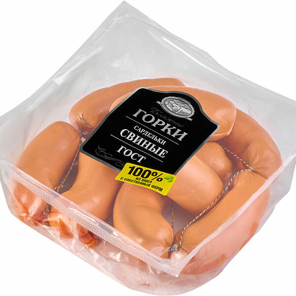 Сардельки Ближние Горки Свиные Гост весовые