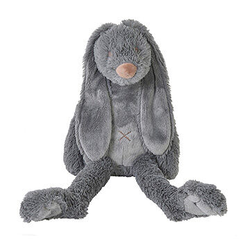 Игрушка мягкая «Кролик Richie» тёмно-серый, Happy Horse, 38 см, Нидерланды