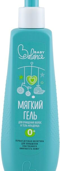Гель для очищения волос и тела Baby Balance для младенцев 250мл
