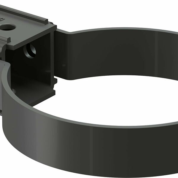 Хомут трубы DOCKE серый