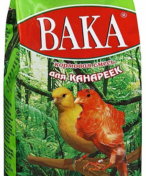 ВАКА 500гр Высокое Качество Корм для канареек