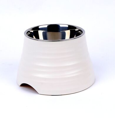 Миска для собак меламиновая 500 мл, белая