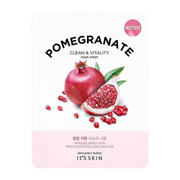 Маска тканевая It's Skin с экстрактом граната очищающая и восстанавливающая 20 г