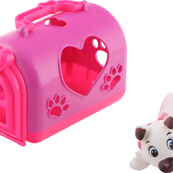 Набор игровой BIGGA Питомец в переноске, 2 предмета Арт. B1260610