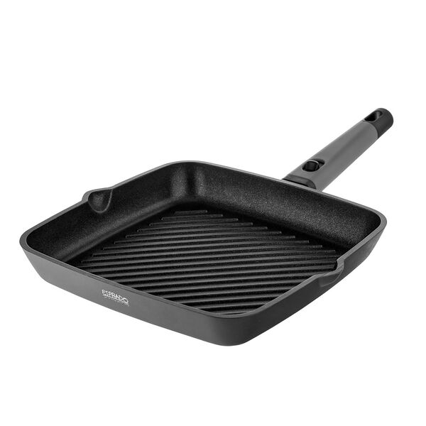 Сковорода-гриль Esprado Carne, 28 см, алюминий, АП, индукция