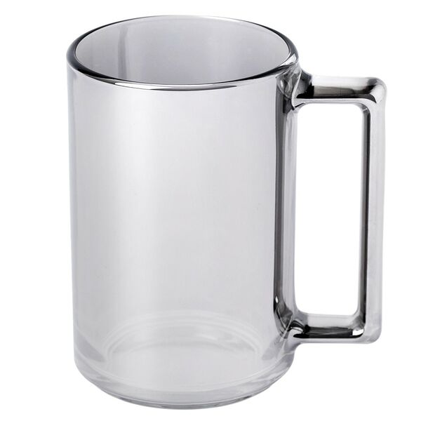 Кружка Фитнес Сияющий Графит, 320 мл, стекло