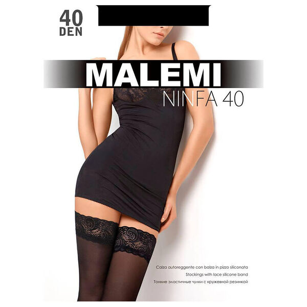 Чулки малеми нинфа 40 ден мелон р.2