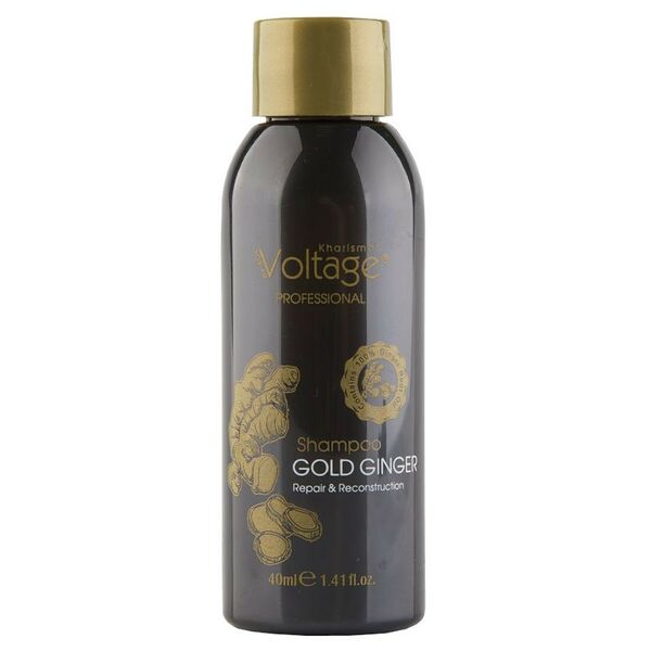 Шампунь для волос Kharisma voltage Gold ginger Восстановление и обновление 40 мл