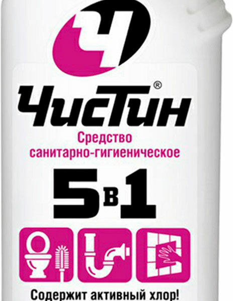 Средство Чистин Универсальное санитарно-гигиеническое 5в1