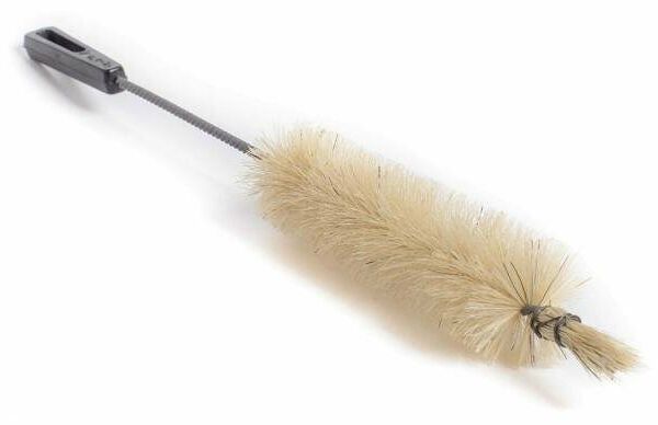 Ёрш для бутылок с узким горлышком натуральная щетина, 330x35x35 мм