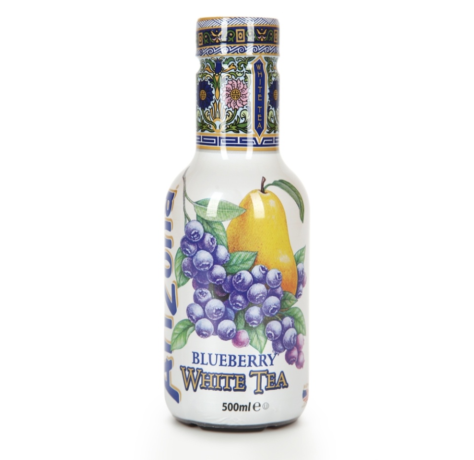 

Холодный чай AriZona с черникой White Tea 0.5 л