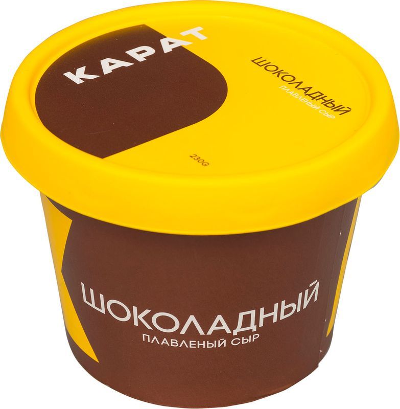 

Сыр плавленый Карат Шоколадный 30% 230 г
