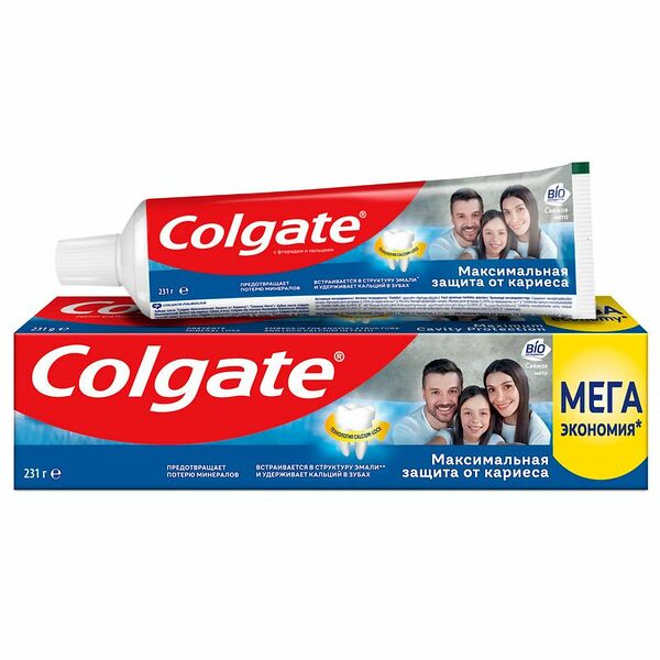 Зубная паста Colgate максимальная защита от кариеса свежая мята 150мл
