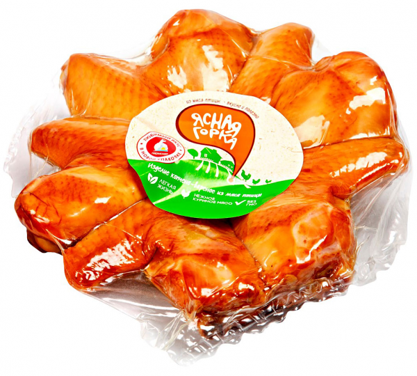 Крылья варено-копченые 