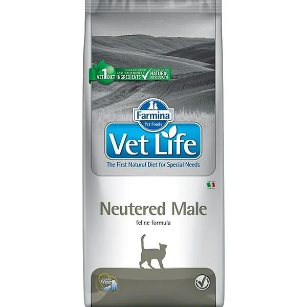Vet Life Cat Neutered Male корм для кастрированных котов Диетический