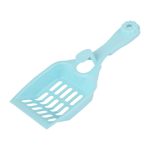 Совок для кошачьего туалета Мур-мяу, 4x22,5x9,5 см, голубой