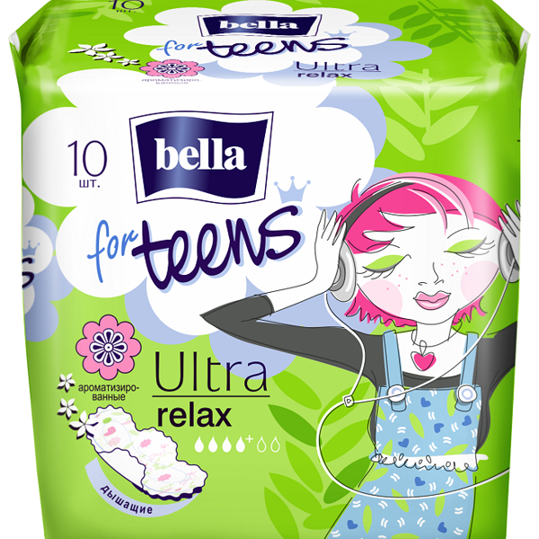 Прокладки Bella For Teens Ultra Relax Deo Fresh 10 шт