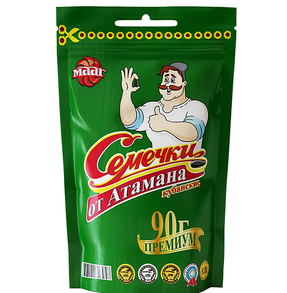 Семечки подсолнечные ОТ АТАМАНА премиум