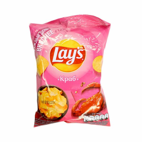 Чипсы картофельные Lay's со вкусом Краб 37г