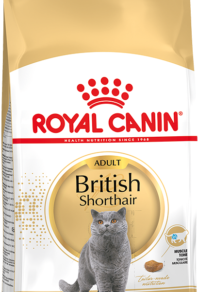 Royal Canin British Shorthair Adult для взрослых кошек британской короткошерстной породы Курица