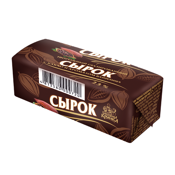 Сырок твор глаз Веселые  внучата с  какао и аром ванили 26% п/пл 50г