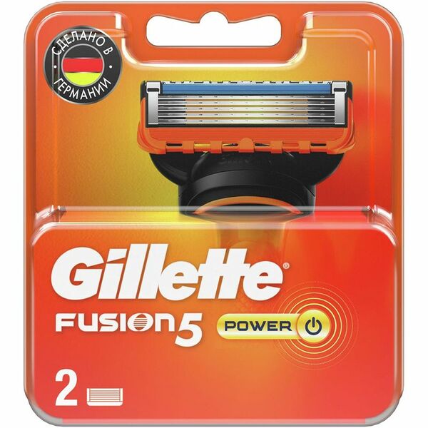 Кассеты для бритья Gillette Fusion 5 Power 2 шт