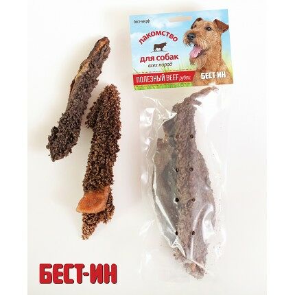 Лакомство для собак всех пород Best-in Полезный BEEF рубец