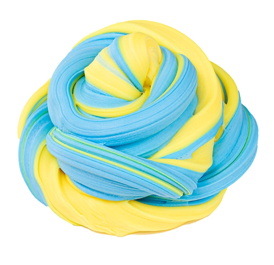 

Игрушка Slime модели Хаги-ваги синий/желтый, 60 г, Россия