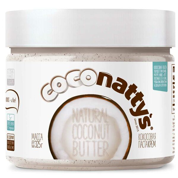 Паста кокосовая Nattys Coconattys 325г