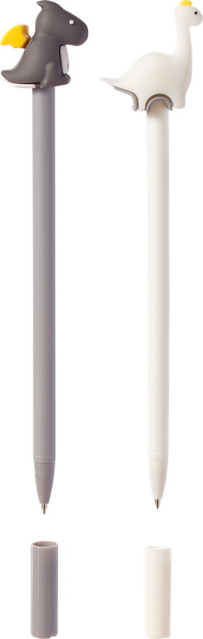 

Ручка шариковая Meshu Dino 0.7 мм синий в ассортименте