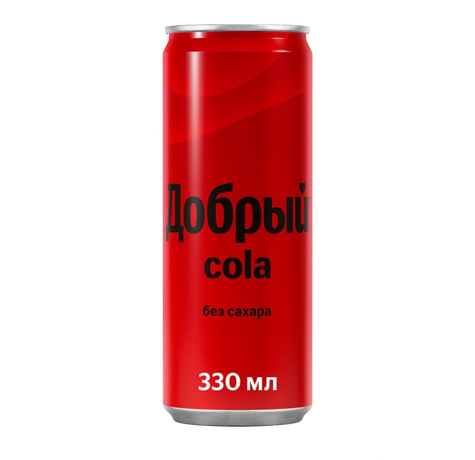 

Напиток Добрый Cola без сахара 330мл
