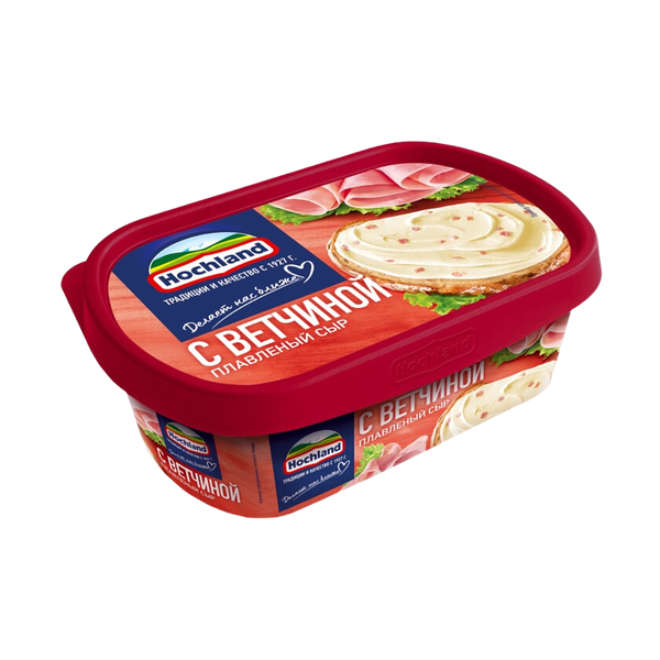 Сыр Hochland плавленый с ветчиной 200 г