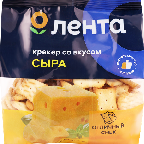 Крекер ЛЕНТА со вкусом сыра