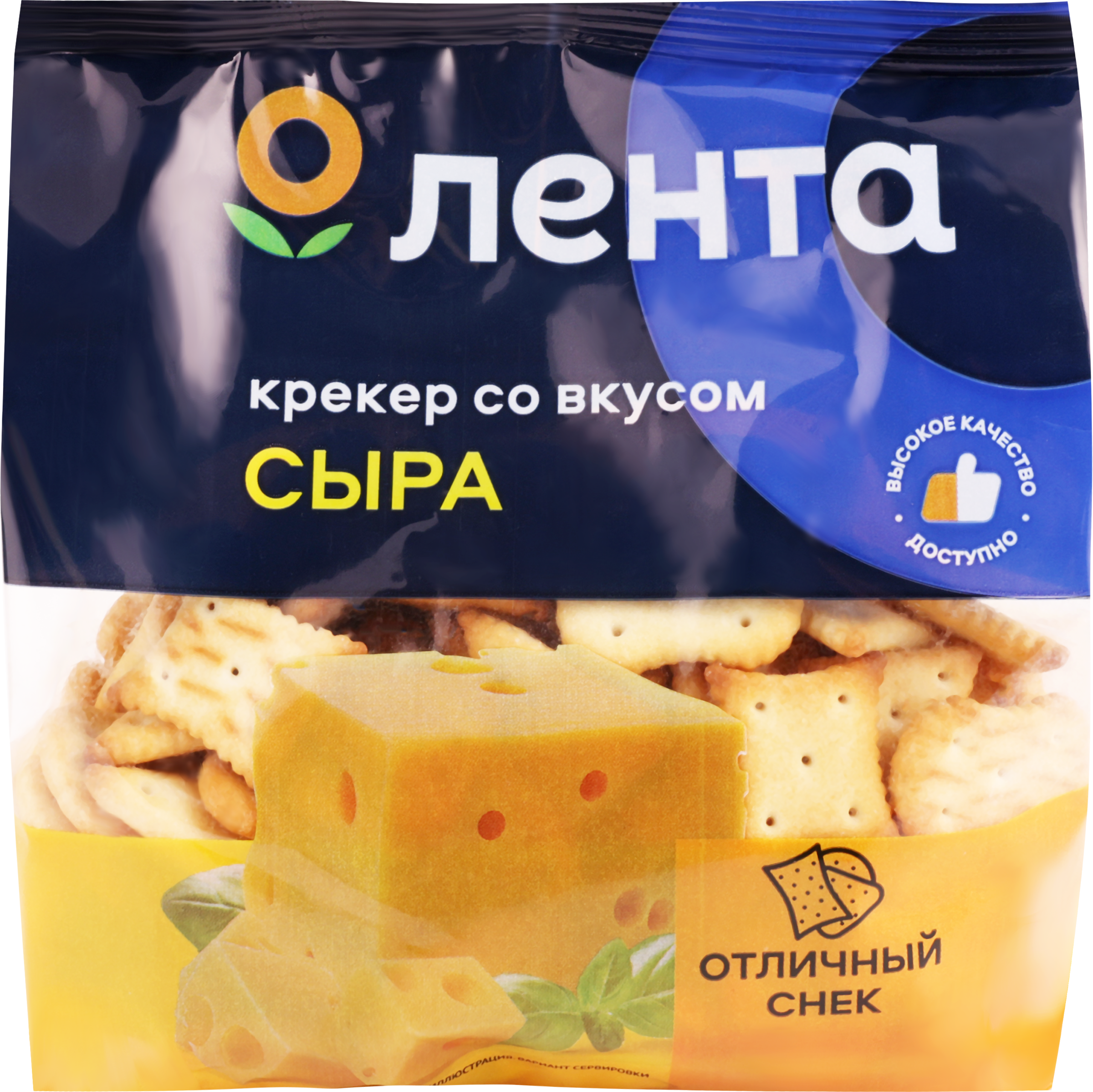 

Крекер ЛЕНТА со вкусом сыра