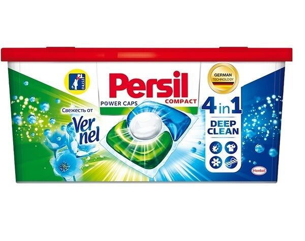 Капсулы для стирки Persil Power Caps Свежесть от Вернель 4в1, 10 шт.