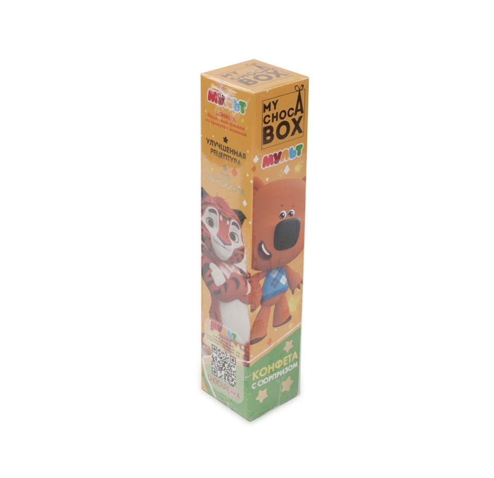 

Конфета с игрушкой My Choca Box Чокапепа Фруктовый грильяж из кунжута и малины 39 г