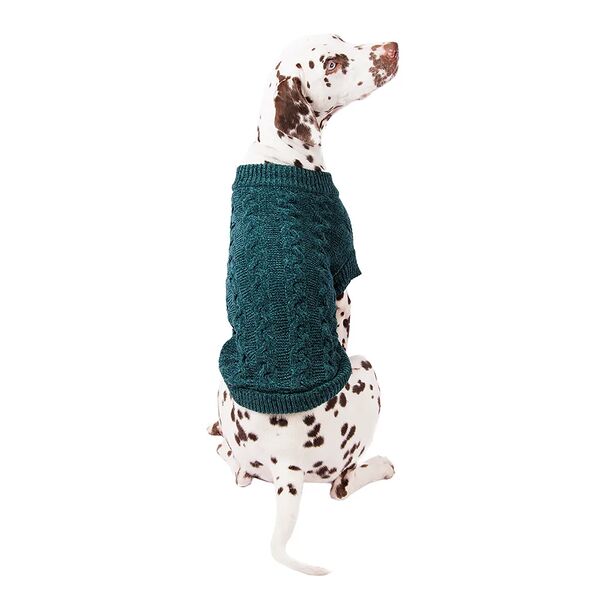 Свитер зеленый шенилл 5XL