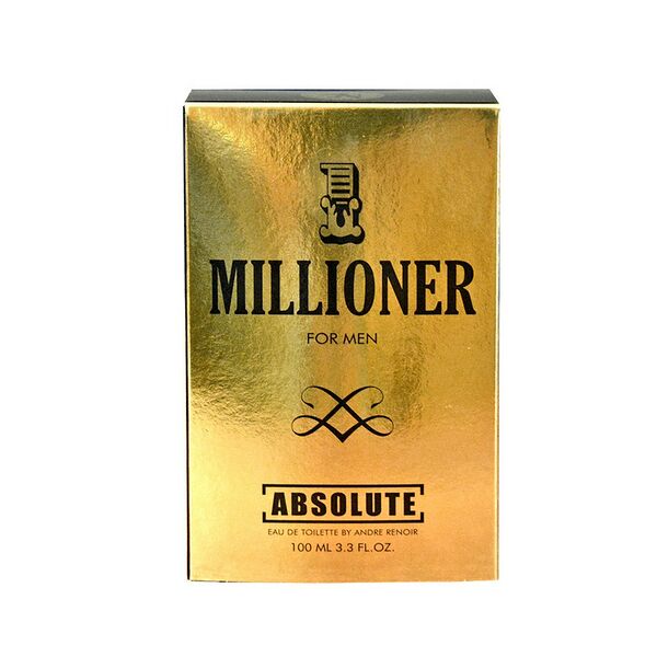 Туалетная вода мужская Delta Parfum Absolute Millioner, 100 мл