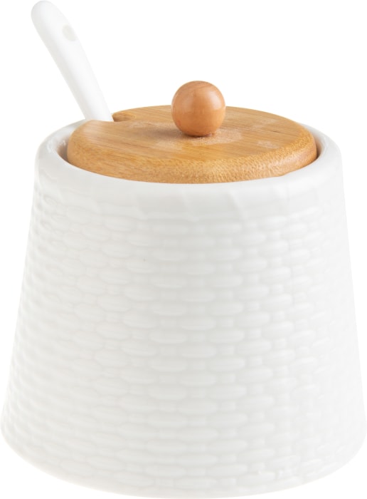 

Сахарница Atmosphere Factura фарфоровая с ложкой