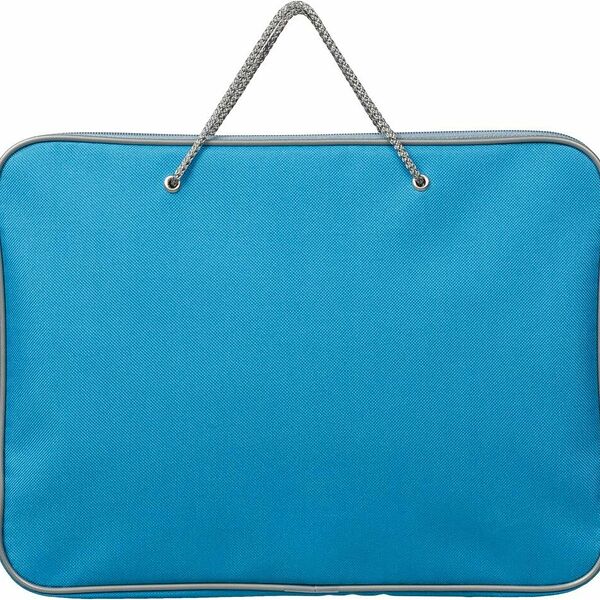 Папка-портфель на молнии с ручками офисн. А4 Attache F.L.голубой, нейлон