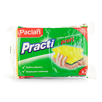  Губки для посуды Paclan Practi Profi, 2 шт. 