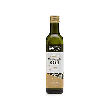 Масло макадамии Plenty нерафинированное первого холодного отжима 375мл, Австралия