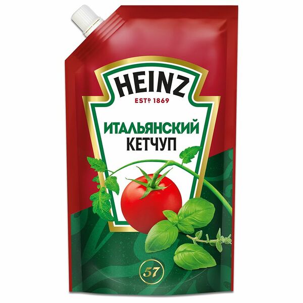 Кетчуп Heinz Итальянский первая категория, 320г