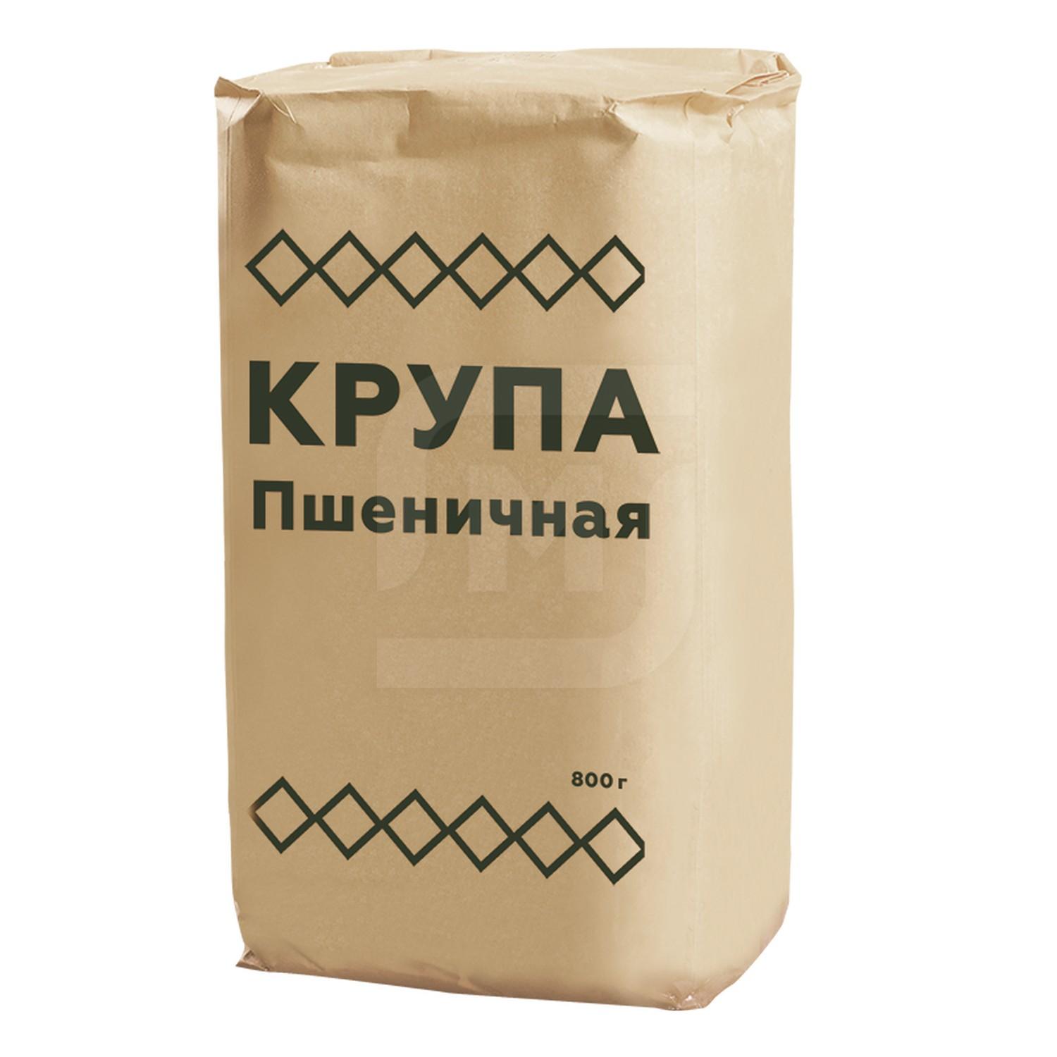 

Крупа пшеничная фасованная