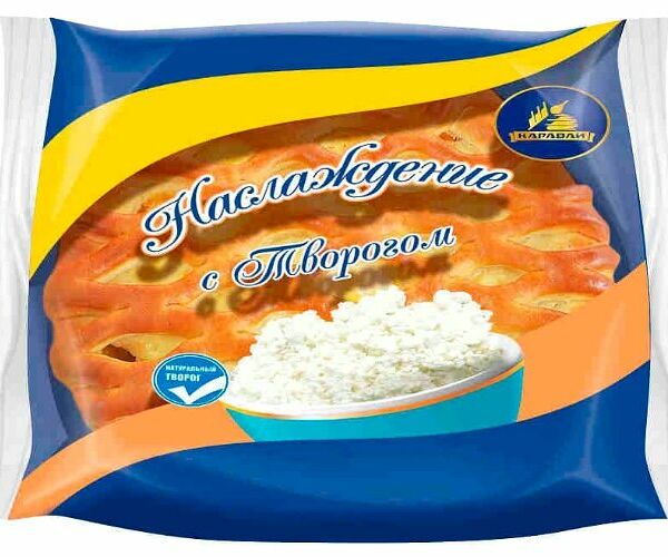 Пирог Каравай Творожное наслаждение