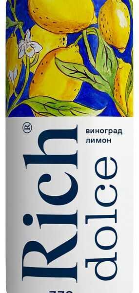 Напиток сокосодержащий Rich Dolce Виноград и Лимон 330мл