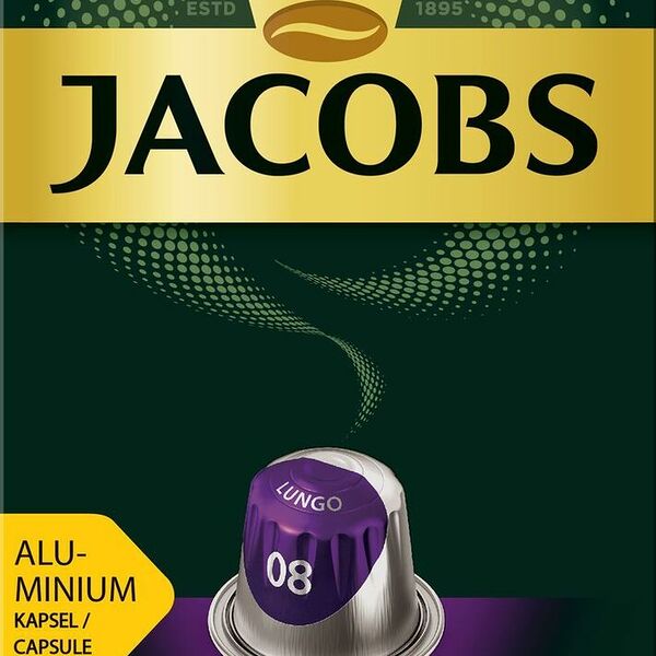 Кофе в капсулах Jacobs Lungo 8 Intenso, 10 шт