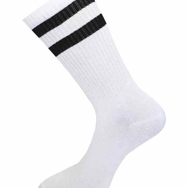 Носки мужские Easy Touch Полоски цвет: белый/чёрный размер: 25-27 (40-42)